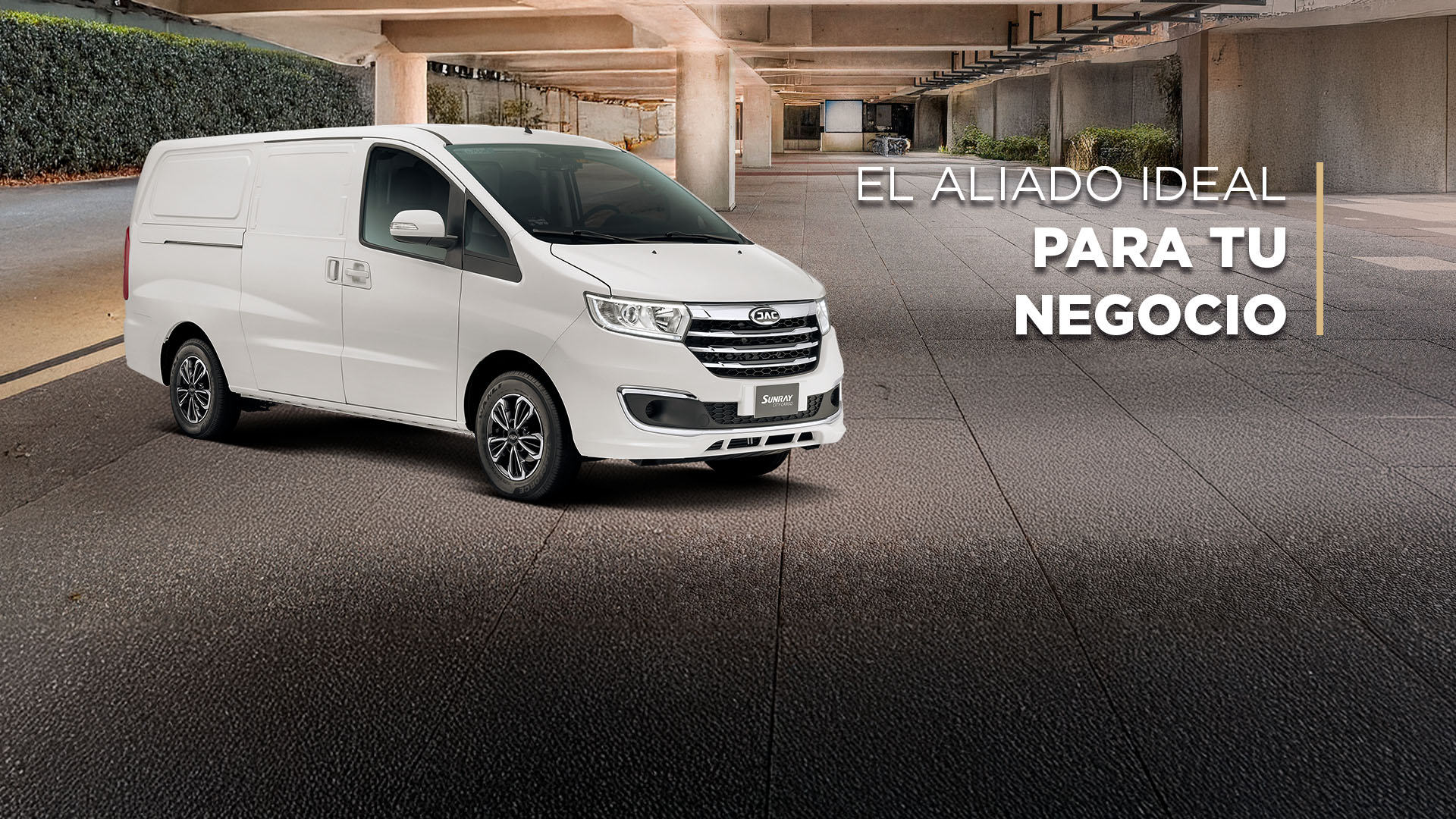 Banner JAC Sunray City Cargo